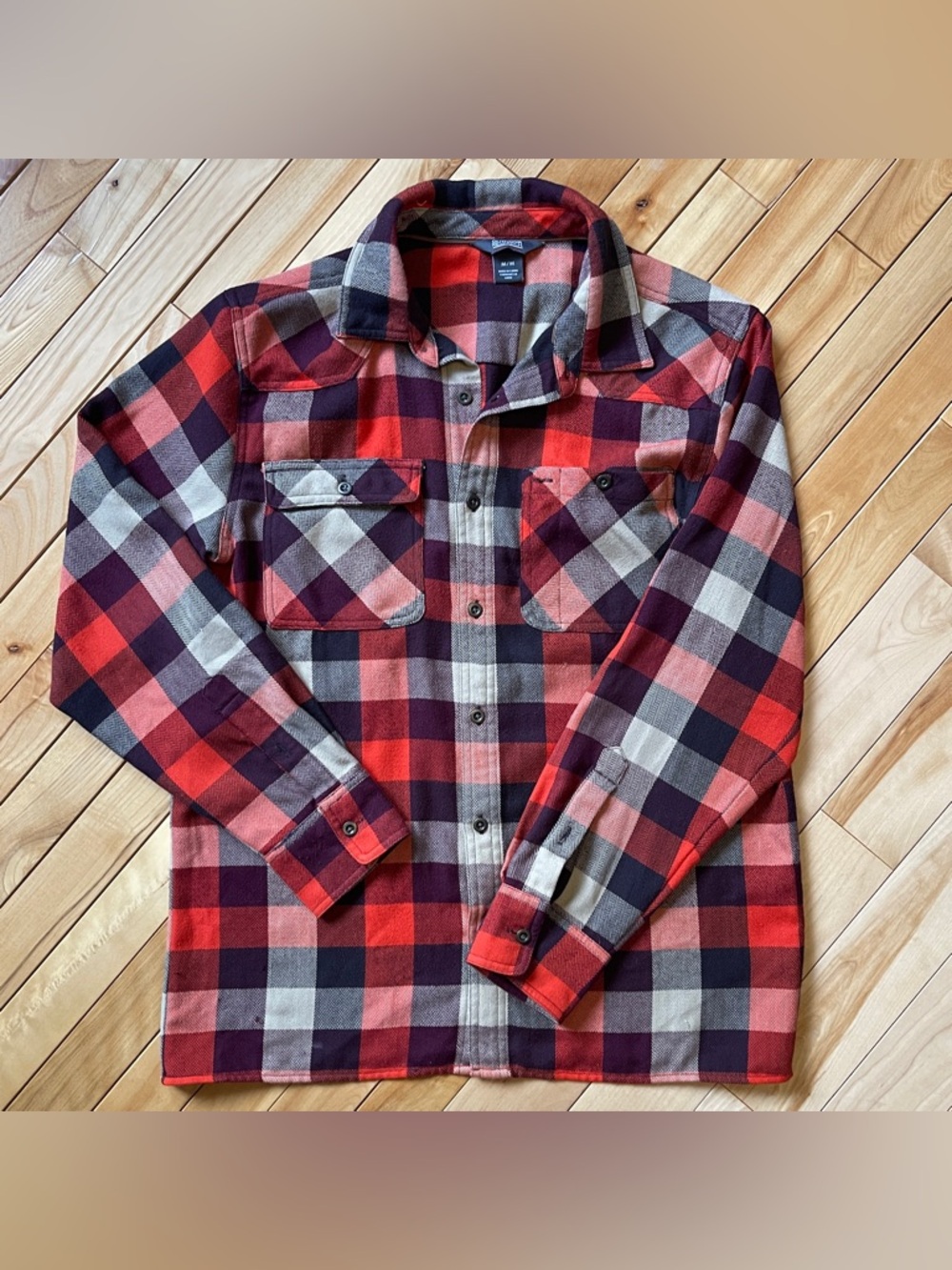 Outdoor Research Plaid Flannel Shirt Jacket – Men’s M